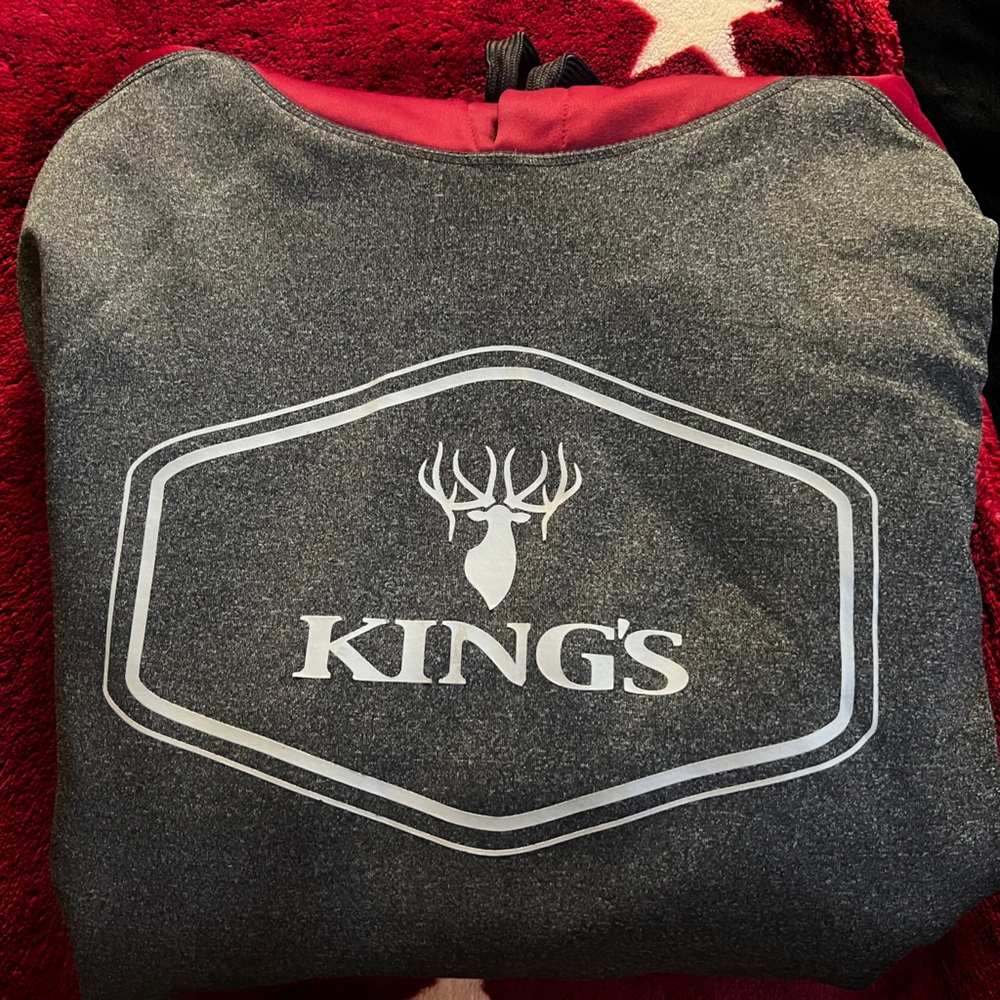 King’s polyester hoodie